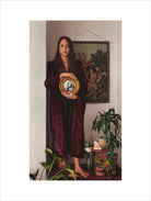 Double Portrait with Mirror (Art print, Large, No frame)