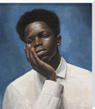 Sheikh in Blue (Stretched canvas, Extra large, No frame)