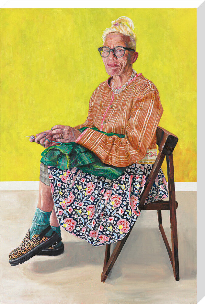 Diane (stretched canvas, extra large, no frame)