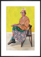 Diane (Art print, Medium, Black frame)