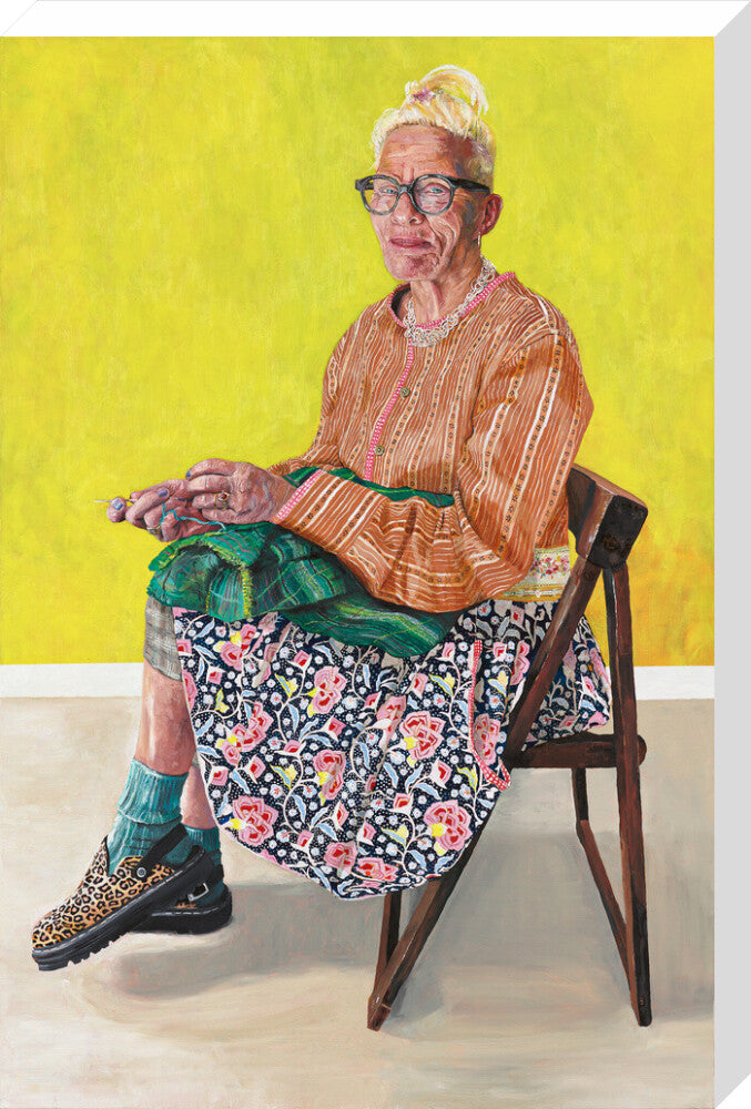 Diane (stretched canvas, large, no frame)