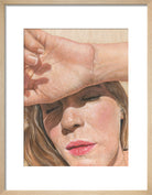 Mummy needs a break (Art print, Small, Natural frame)