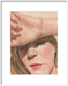 Mummy needs a break (Art print, Medium, White frame)