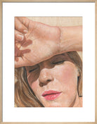 Mummy needs a break (Art print, Medium, Natural frame)