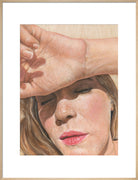 Mummy needs a break (Art print, Large, Natural frame)
