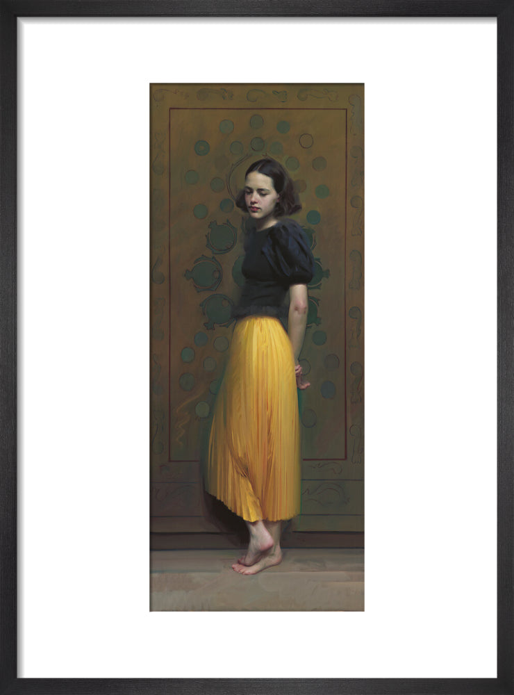 Turning thirteen (art print, small, black frame)
