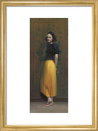Turning Thirteen (Art print, Small, Gold frame)