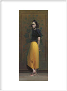 Turning Thirteen (Art print, Large, White frame)