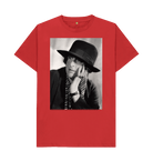 Red Printed T-shirt Front