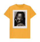 Mustard Printed T-shirt Front