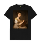 Black Printed T-shirt Front