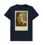 Navy Blue Printed T-shirt Front