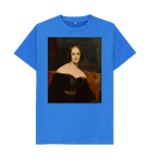 Bright Blue Printed T-shirt Front