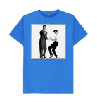Bright Blue Printed T-shirt Front
