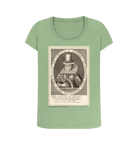 Sage Printed T-shirt Front