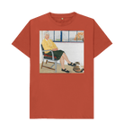 Rust Printed T-shirt Front