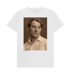 White Printed T-shirt Front