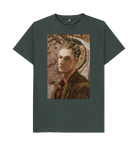 Dark Grey Printed T-shirt Front