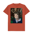 Rust Printed T-shirt Front