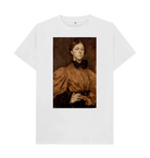 White Printed T-shirt Front