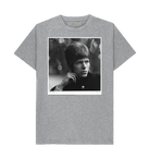 Athletic Grey Printed T-shirt Front
