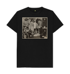 Black Printed T-shirt Front