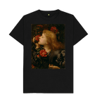 Black Printed T-shirt Front