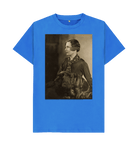 Bright Blue Printed T-shirt Front