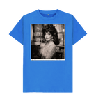 Bright Blue Printed T-shirt Front