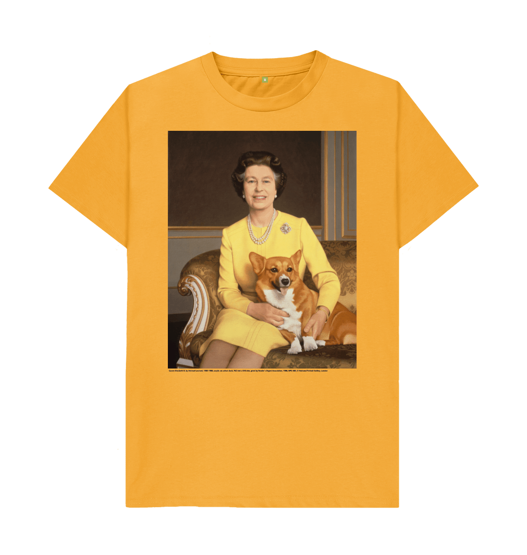 Mustard printed t shirt front