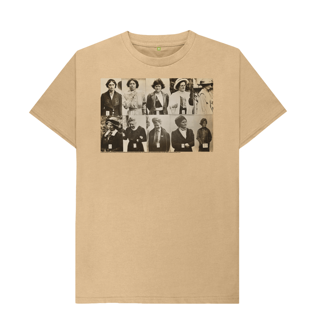 Sand printed t shirt front