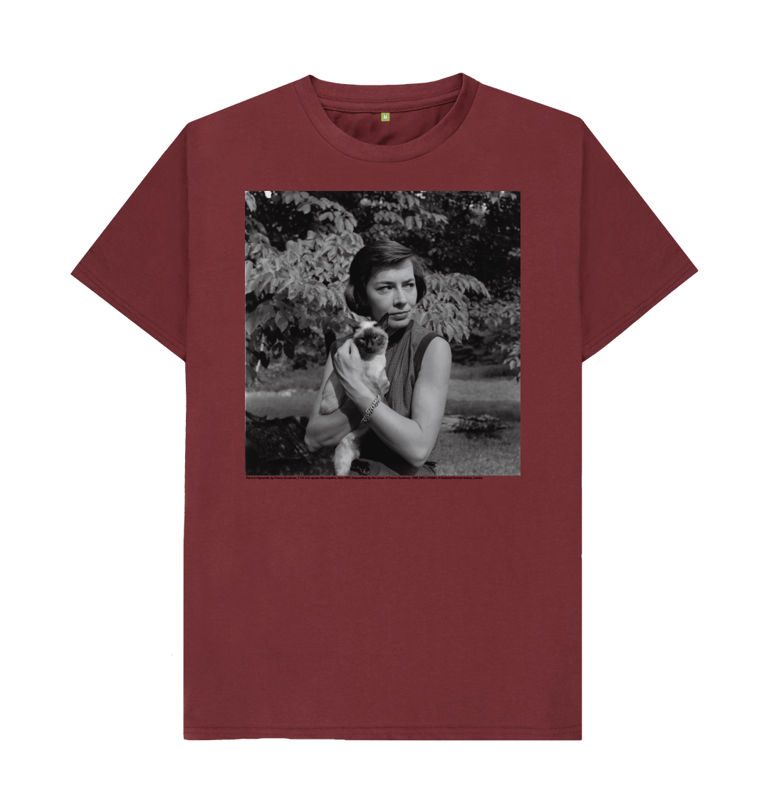 Red wine printed t shirt front