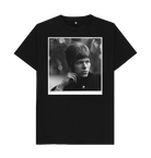 Black Printed T-shirt Front