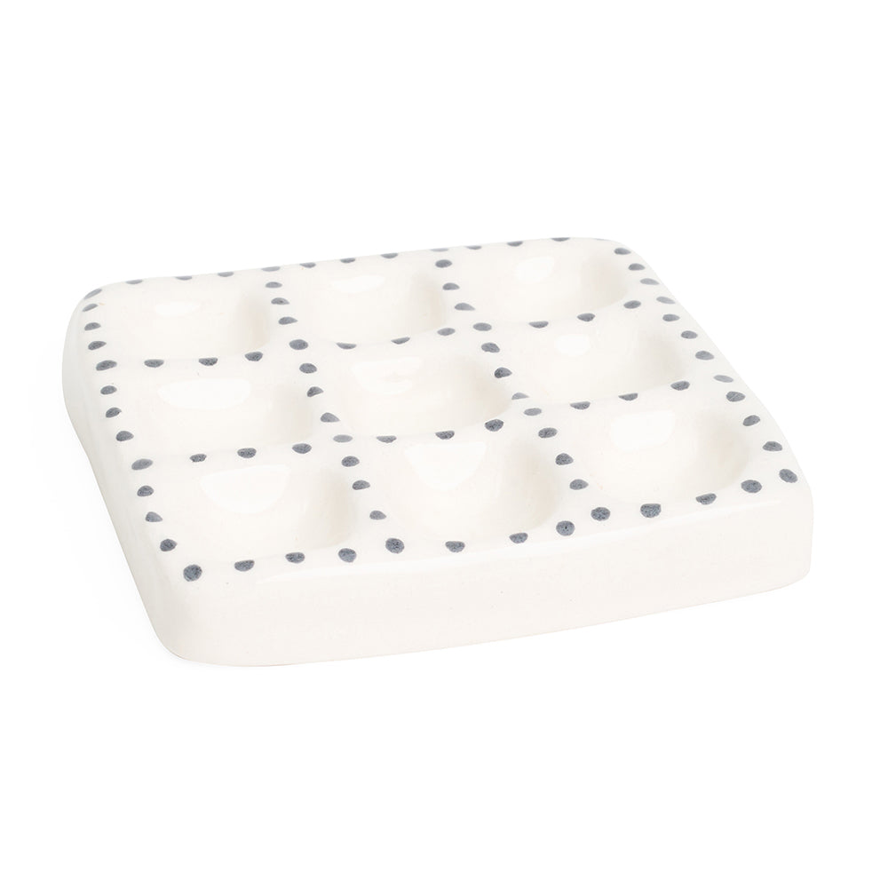 Table grid ceramic artists palette side