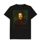 Black Printed T-shirt Front