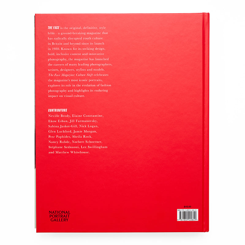 The face culture shift catalogue back hardcover