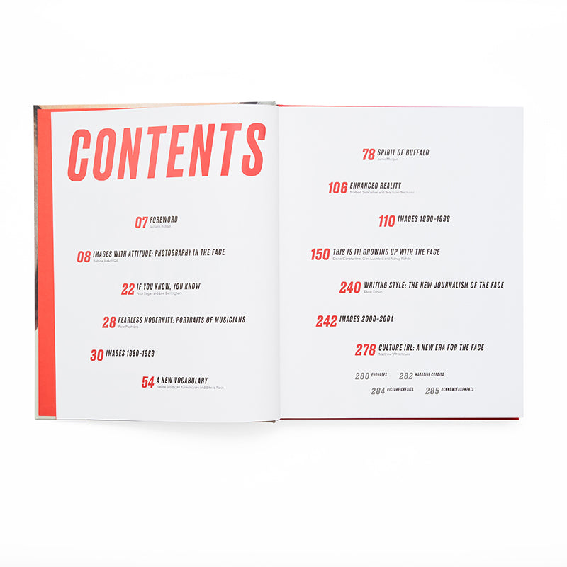 The face magazine culture shift hardcover spreads 1