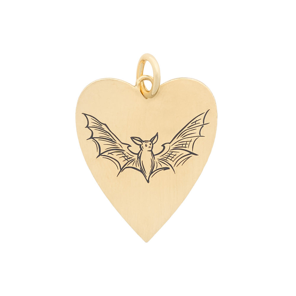 Tim walker pandora gold bat dangle front