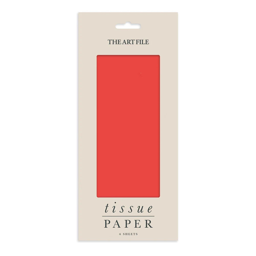 Tissue paper red