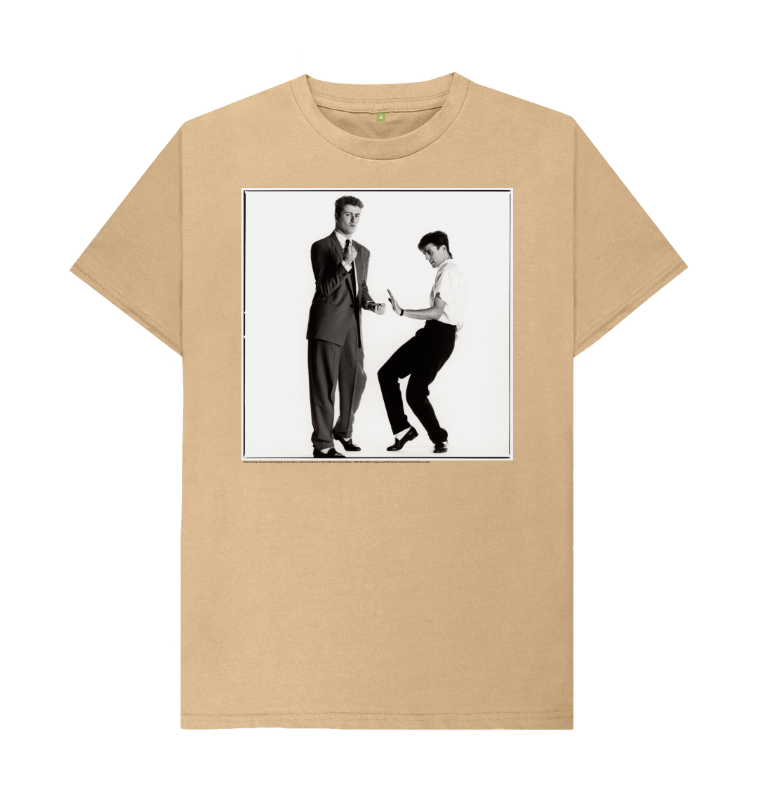 Sand printed t shirt front