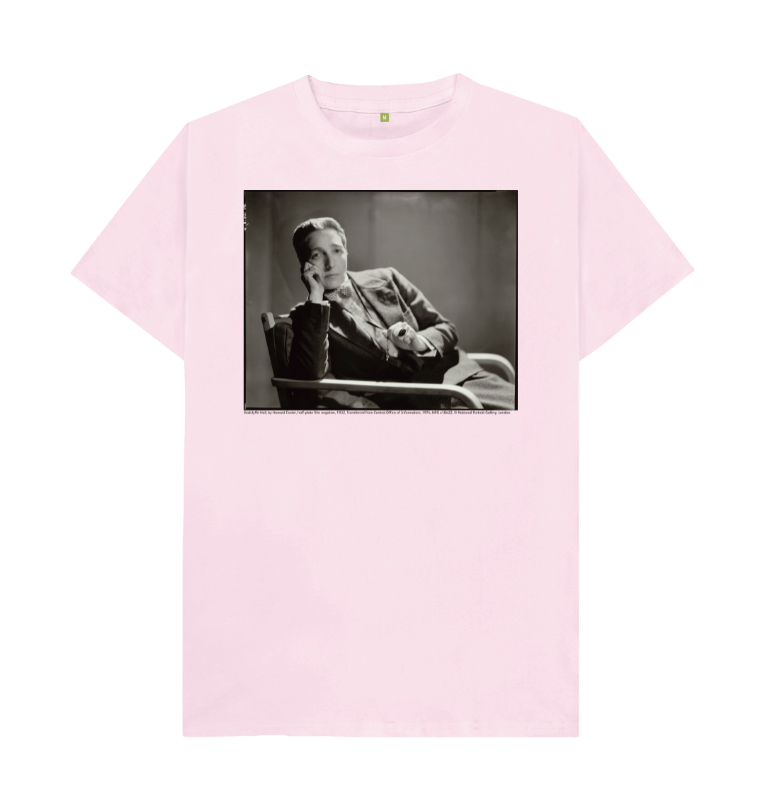 Pink printed t shirt front