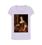Violet Printed T-shirt Front
