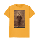 Mustard Printed T-shirt Front
