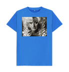 Bright Blue Printed T-shirt Front