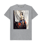 Athletic Grey Printed T-shirt Front