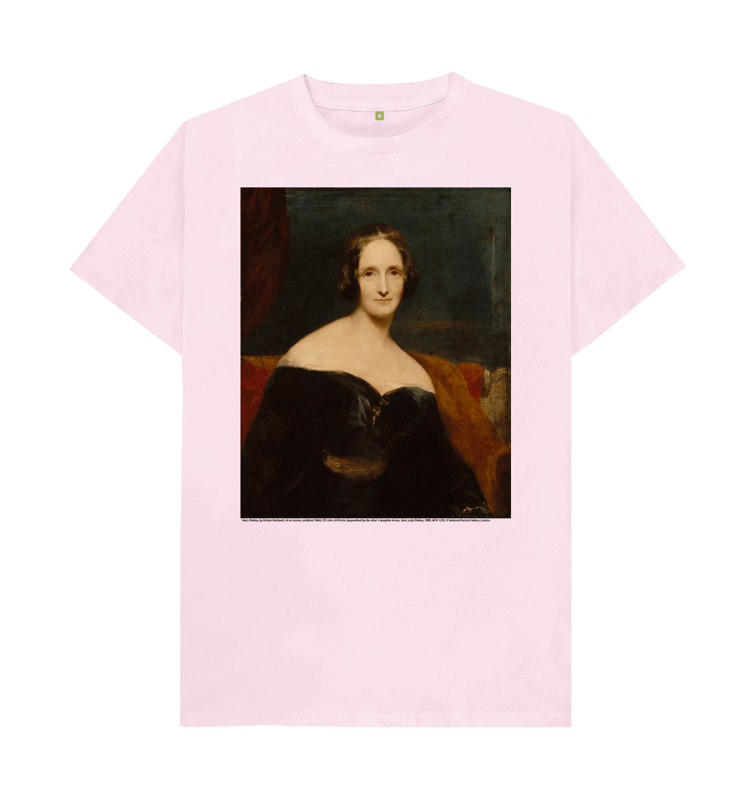 Pink printed t shirt front