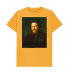 Mustard Printed T-shirt Front