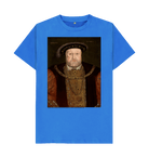 Bright Blue Printed T-shirt Front