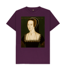 Purple Printed T-shirt Front