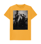 Mustard Printed T-shirt Front